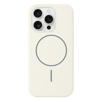 Чохол для iPhone 14 Pro Max : Silicone Slim MagSafe &ndash; Antique White 4132620000002 фото