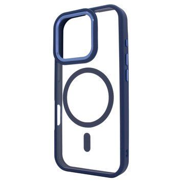 Чехол Crystal Guard with MagSafe (iPhone 16 Pro Max, Dark Blue) 3934280000009 фото