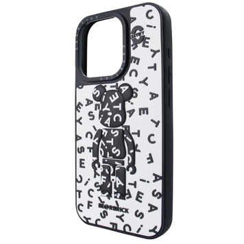 Чохол CaseTify (iPhone 15 Pro Max, Bear Letters - White) 3862370000007 фото