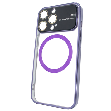 Чохол Large Lens Film with MagSafe для iPhone 14 Pro Max Purple 886485 фото
