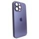 Чохол скляний матовий для iPhone 11 Pro AG Glass Case with MagSafe із захистом камери Deep Purple 630023 фото 1
