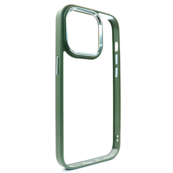 Чохол Crystal Guard на iPhone 15 Pro Max Khaki Green 876653 фото