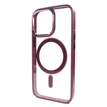 Чехол Crystal Guard with MagSafe (iPhone 13 Pro, Marsala) 505200 фото