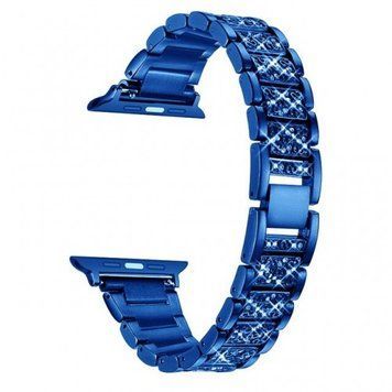 Ремінець Swarovski Steel Band на Apple Watch (38mm, 40mm, 41mm, [42mm Series 10/11], Blue) 234782 фото