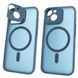 Чохол для iPhone 14 Hybrid Camera Stand with MagSafe з підставкою Navy Blue 423202 фото 1
