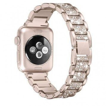 Ремінець Swarovski Steel Band на Apple Watch (38mm, 40mm, 41mm, [42mm Series 10/11], Retro Gold) 234788 фото