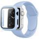 Комплект Silicone Band + Case для Apple Watch (44mm, Sky Blue) 234859 фото 1