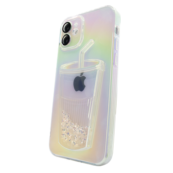 Чохол для iPhone 12 Shining Fruit Cocktail case Clear Diamond 245617 фото