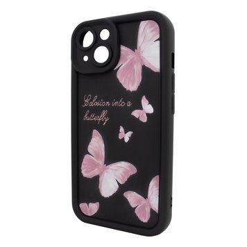 Чохол для iPhone 14 &ndash; Pretty Things "Butterflies &ndash; Black" 4090580000008 фото