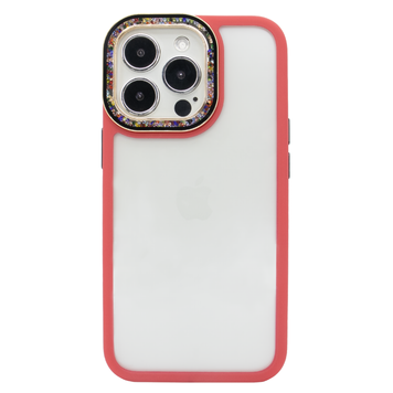 Чохол для iPhone 14 Pro Guard Amber Camera Red 592090 фото