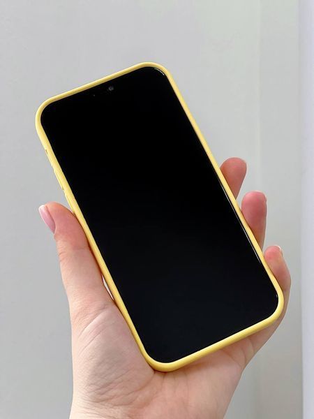 Чохол Silicone with Logo Hide Camera, для iPhone 12 Pro (Light Purple) 900132 фото
