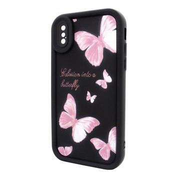 Чохол для iPhone X/XS &ndash; Pretty Things "Butterflies &ndash; Black" 4091780000003 фото