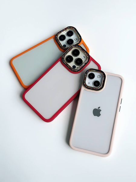 Чохол для iPhone 12 | 12 Pro Guard Amber Camera Red 592042 фото