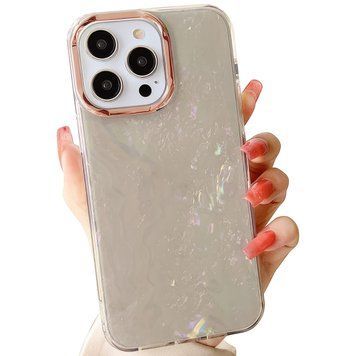 Чохол для iPhone 14 Pro Max Marble Case Beige 928419 фото