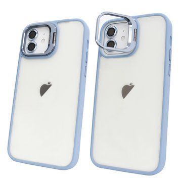 Чохол для iPhone 12 | 12 Pro Guard Stand Camera Lens з лінзами та підставкою Sierra Blue 234098 фото