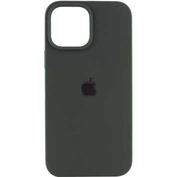 Чохол Silicone Case на iPhone 15 Pro Max FULL (#70 Cyprus green) 302066 фото
