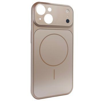 Чохол Nofelet AG Glass Case with MagSafe (iPhone 13, Desert Gold) 4166820000005 фото