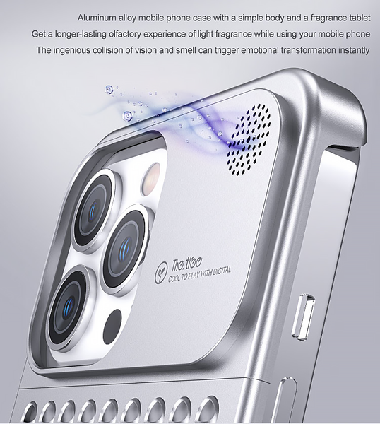Чохол металевий для iPhone 13 Pro Aluminium aroma Graphite 946289 фото