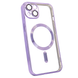 Чохол Shining with MagSafe на iPhone 13 із захисними лінзами на камеру Purple 575444 фото 1