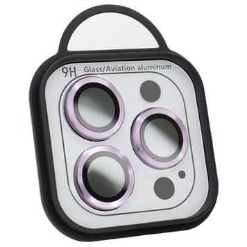 Захисне скло на камеру Metal Classic (iPhone 12 Pro Max, Light Purple) 562535 фото