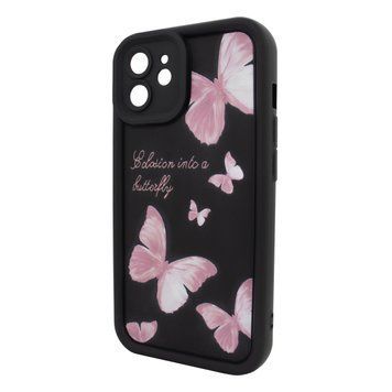 Чохол для iPhone 12 &ndash; Pretty Things "Butterflies &ndash; Black" 4089860000005 фото