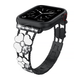 Ремінець Flower Steel Band для Apple Watch 42mm | 44mm | 45mm | 46mm | 49mm Black 323572 фото 1