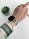 Ремінець Flower Steel Band для Apple Watch 38mm, 40mm, 41mm, [42mm Series 10/11] - Silver 323571 фото 2