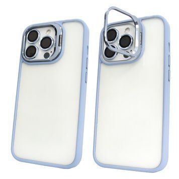 Чохол для iPhone 14 Pro Guard Stand Camera Lens з лінзами та підставкою Sierra Blue 234128 фото