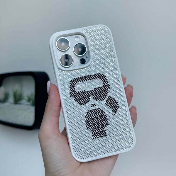 Чохол для iPhone 14 Pro Rock Case Karl Legerfeld - White 3867080000002 фото