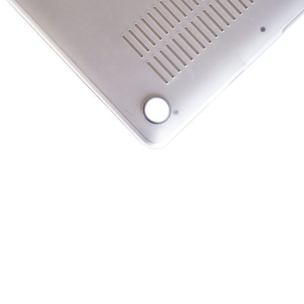 Чохол-накладка для MacBook Air 13.6" MATT Case (2022-2025) &ndash; M2 (A2681), M3 (A3113), M4 (A3240) &ndash; Clear 782929 фото