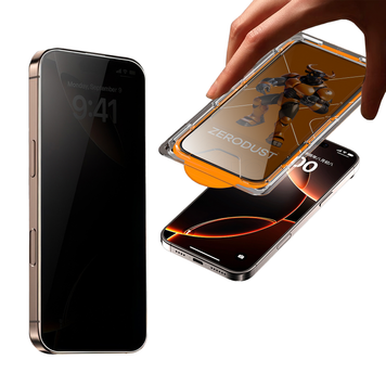 Захисне скло ZERODUST Privacy with Applicator (iPhone 15 Pro) 4138370000002 фото