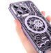 Чохол clear case o'clock with MagSafe на iPhone 14 Pro прозорий Deep Purple 64373 фото 2