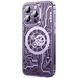 Чохол clear case o'clock with MagSafe на iPhone 14 Pro прозорий Deep Purple 64373 фото 1