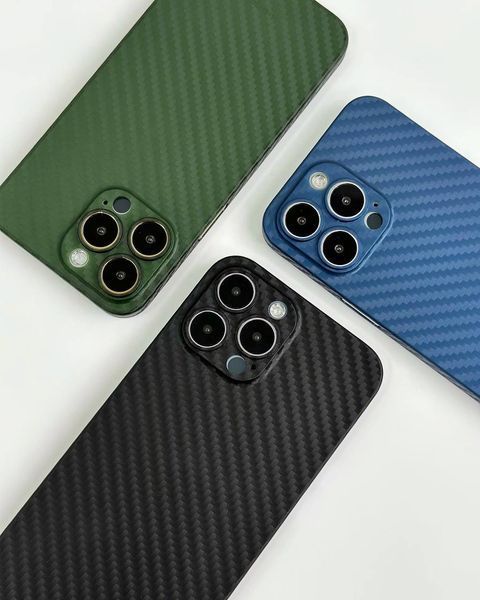 Ультратонкий чохол для iPhone 16 Pro Max K-Doo Air Carbon - Green 3944030000005 фото