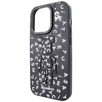 Чохол CaseTify (iPhone 15 Pro Max, Bear Letters - Black) 3862350000003 фото