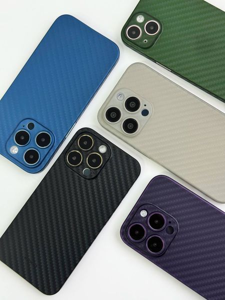 Ультратонкий чохол для iPhone 16 Pro Max K-Doo Air Carbon - Titanium Gray 3944040000002 фото