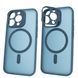 Чохол для iPhone 13 Pro Max Hybrid Camera Stand with MagSafe з підставкою Navy Blue 423198 фото 1