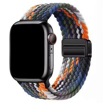 Ремінець Braided Nylon Magnetic Band (42/44/45/46/49mm &ndash; Gradient : Cowboy Colorful) 4121470000003 фото