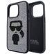 Чохол для iPhone 15 Pro Max Rock Case Karl Legerfeld - Silver-Black 3867110000002 фото 1