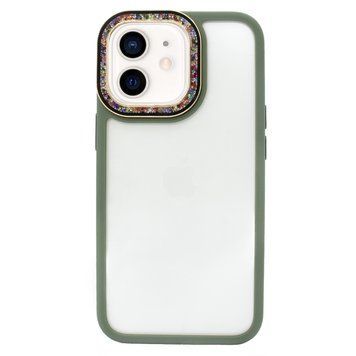 Чохол для iPhone 12 | 12 Pro Guard Amber Camera Khaki Green 592038 фото