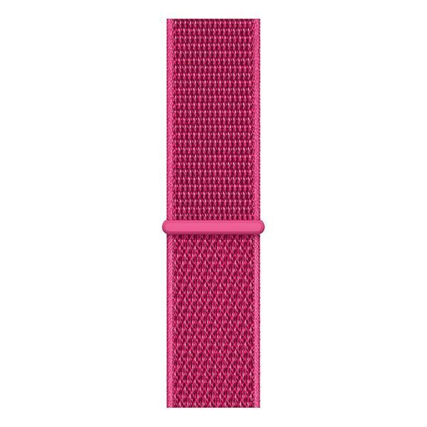 Ремінець для Apple Watch Nylon Loop нейлоновий (38mm, 40mm, 41mm, [42mm Series 10/11], Dragon Fruit) 234948 фото