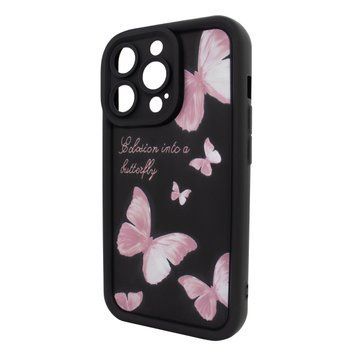 Чохол для iPhone 12 Pro Max &ndash; Pretty Things "Butterflies &ndash; Black" 4090100000006 фото