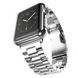 Стальний ремінець Stainless Steel Braslet 3 Beads на Apple Watch (42mm, 44mm, 45mm, 46mm, 49mm Silver) 234753 фото 1