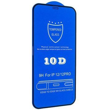 Захисне скло 10D - BLUE (iPhone 13 mini) 10135 фото