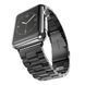 Стальний ремінець Stainless Steel Braslet 3 Beads на Apple Watch (38mm, 40mm, 41mm, [42mm Series 10/11], Black) 234731 фото 1