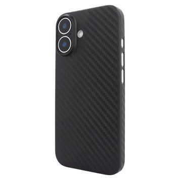 Ультратонкий чохол для iPhone 16 K-Doo Air Carbon - Black 3944090000007 фото