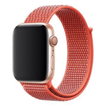 Ремінець для Apple Watch Nylon Loop нейлоновий (38mm, 40mm, 41mm, [42mm Series 10/11], Nectarine) 234955 фото