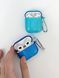 Чохол для AirPods 1/2 напівпрозорий Neon Case Sea Blue 192213 фото 4
