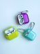 Чохол для AirPods 1/2 напівпрозорий Neon Case Sea Blue 192213 фото 3