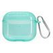 Чохол для AirPods 1/2 напівпрозорий Neon Case Sea Blue 192213 фото 1